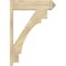 Ekena Millwork Merced Arts & Crafts Rough Sawn Outlooker, Douglas Fir, 8"W x 30"D x 42"H OUT08X30X42MRC03RDF - alternate 3